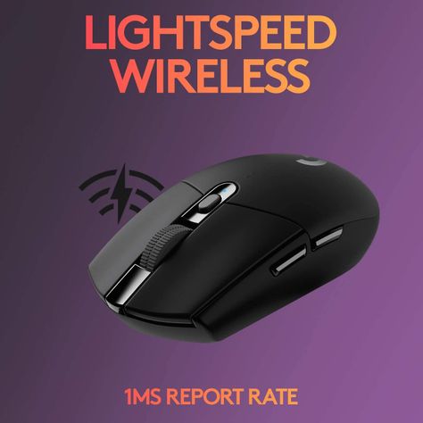 Mouse Gamer Logitech Inalambrico G305 Negro 12k dpi-4