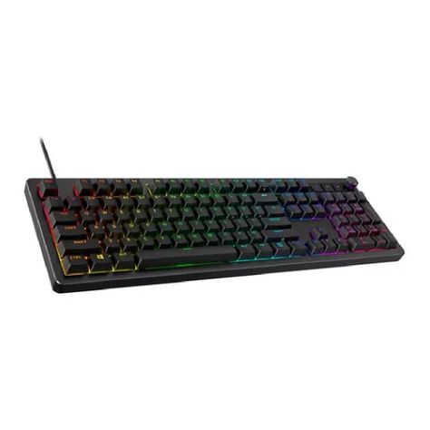 Teclado Gamer HyperX Alloy Rise 100 Mecánico SW Red Negro-2