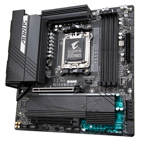 Placa Madre Gigabyte B650M Aorus Elite Ax AMD AM5 DDR5-3