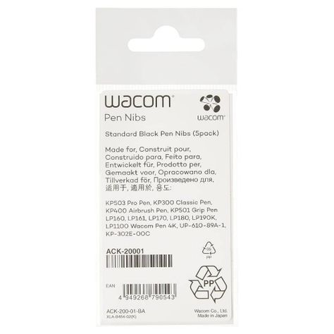 Puntas Estandar para lápices digitales Wacom Intuos4-2