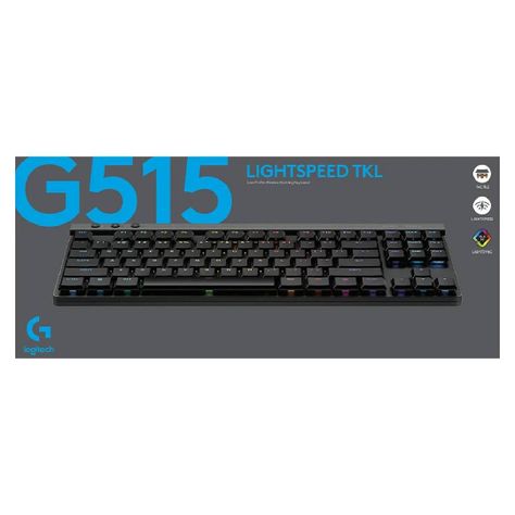 Logitech G515 TKL Black Alambrico-3