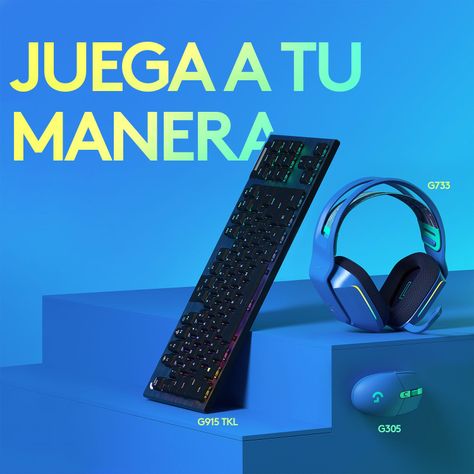 Mouse Gamer Logitech Inalambrico G305 Azul 12k dpi-2