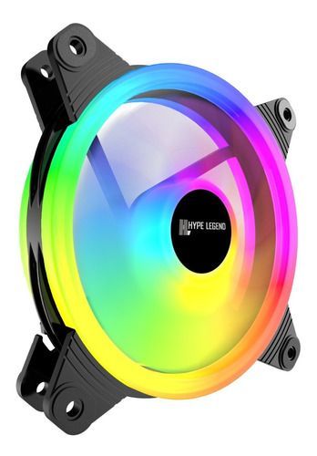 Pack 5x Ventiladores Rgb 120mm + Controlador Pf2 Hype Legend-1