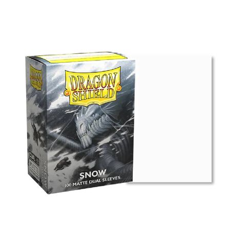 Protectores Dragon Shield: Standard DUAL Matte Snow 'Nirin'-0