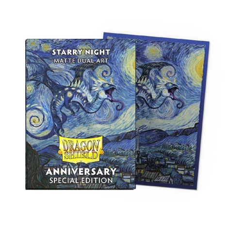 Protectores Dragon Shield: DUAL- Matte Starry Night Art-0