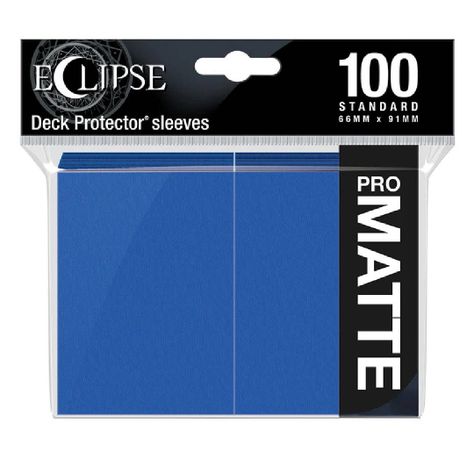 Protectores Ultra PRO Eclipse: Pro Matte - Pacific Blue 100u-0