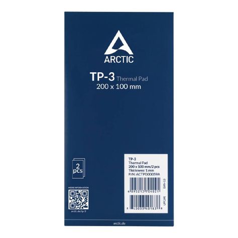 Pad Termico Arctic TP-3 200x100mm 1.0mm - Pack de 2-2