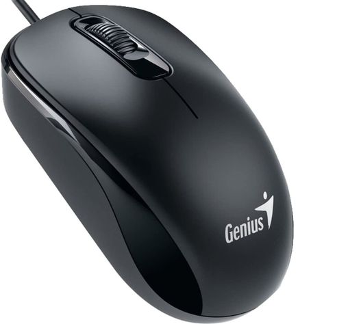 Mouse Genius DX-110 USB Optico Negro-0