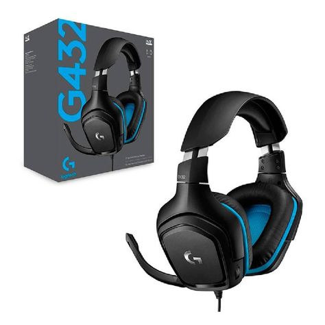 Audífonos Gamer Logitech G432 Dts 7.1 Surround Pc Xbox Ps4 5-0