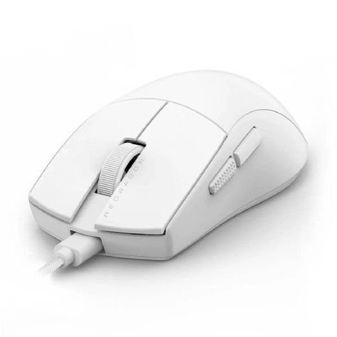 Kit de Teclado y Mouse Redragon k617RGB SP M724 Blanco S143W-3
