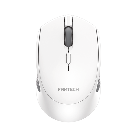 Mouse Fantech W190 White Dual Mode Bluetooth 1600 DPI-0