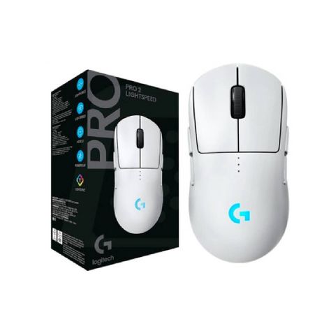 Mouse Logitech G PRO 2 LIGHTSPEED BLANCO-0