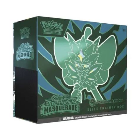 Pokémon TCG: Twilight Masquerade Elite Trainer Box Ingles-0