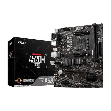 Placa Madre MSI A520M-A PRO Socket AM4 DDR4-2
