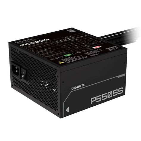 Fuente de Poder Gigabyte GP-P550SS 550W 80+ Silver Negro-3