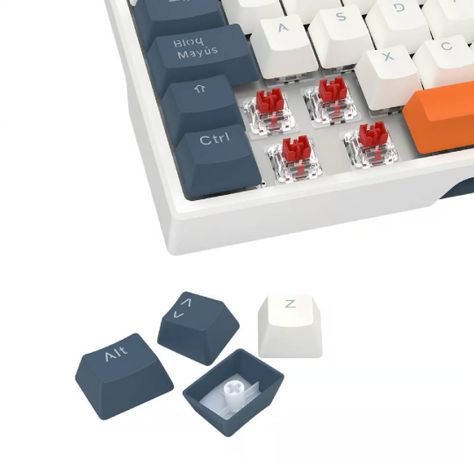 Teclado Redragon Trundle K668WBO RGB USB C Sw Red Español-6