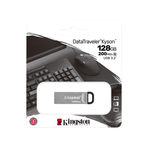Pendrive Kingston DataTraveler Kyson 128GB USB 3.2-2