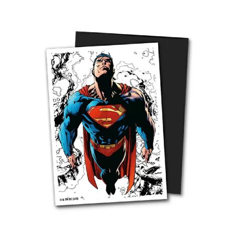 Protectores Dragon Shield: Standard DUAL Matte Superman Core-0