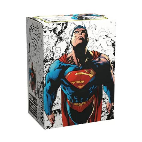Protectores Dragon Shield: Standard DUAL Matte Superman Core-1