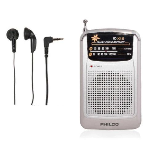 Radio Portátil Philco IC-X15 FM/AM-0