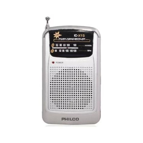 Radio Portátil Philco IC-X15 FM/AM-1