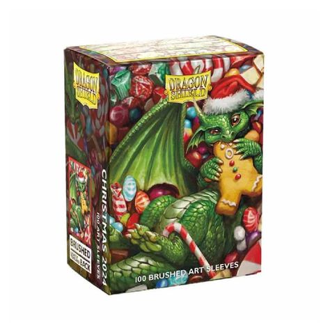 Protectores Dragon Shield 100: Brushed 'Christmas 2024' Art-0