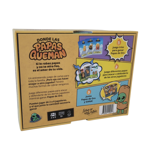 Donde las Papas Queman - Juego de Mesa - Salta pal Lao-5