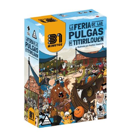 Juego de Mesa La Feria de las Pulgas de Titirilquén FRACTAL-0