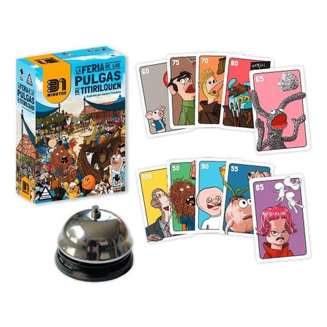Juego de Mesa La Feria de las Pulgas de Titirilquén FRACTAL-1