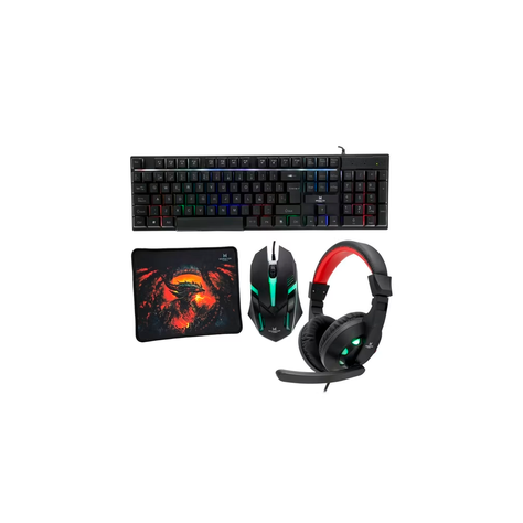 Kit Gamer 4 en 1 Monster Games Crew Insertion RGB-0