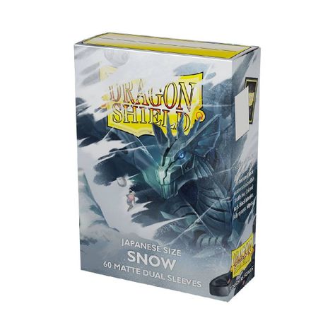 Protector Dragon Shield: Japanese DUAL- Matte Snow 60-0