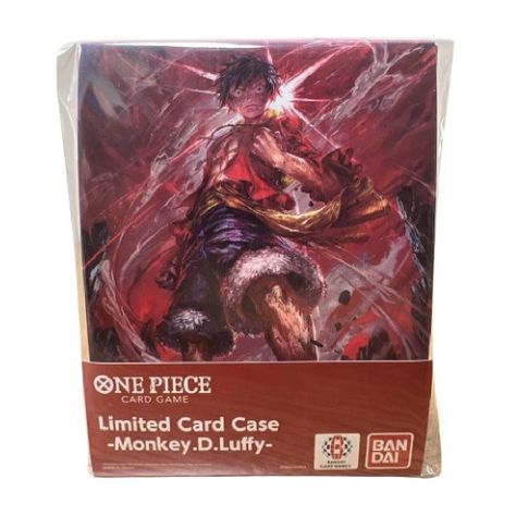 One Piece TCG: Limited Card Case - Monkey D. Luffy Display-1