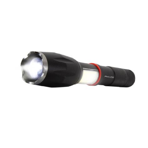 LINTERNA LED TIPO CREE 2 LUCES PHILCO-0
