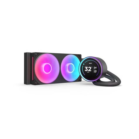 Refrigeración Líquida Kraken Elite 240 RGB V2 Black 240mm-0