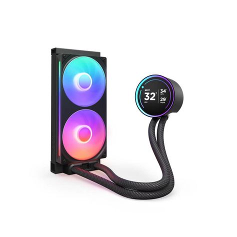 Refrigeración Líquida Kraken Elite 240 RGB V2 Black 240mm-1