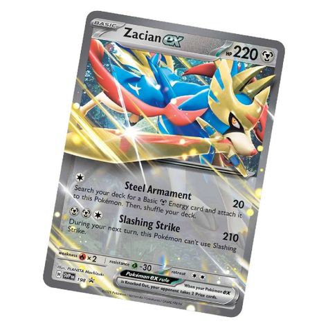Pokemon TCG: Slashing Legends Tin Case, Zacian Ingles-1