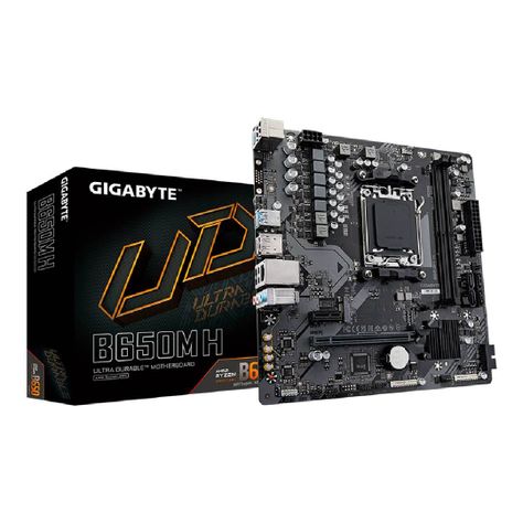 Placa Madre Gigabyte B650M H AM5 DDR5, mATX-0