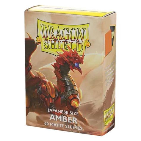 Protectores Dragon Shield Japanese - Amber (60 ct)-3