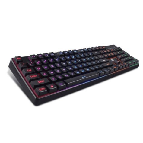 Teclado Gamer HP K300 7 colores USB Membrana Español-0