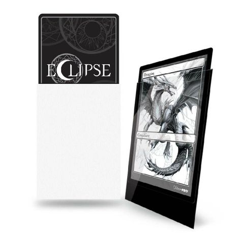 Protectores Ultra PRO Eclipse: Pro Gloss- Arctic White 100u-1