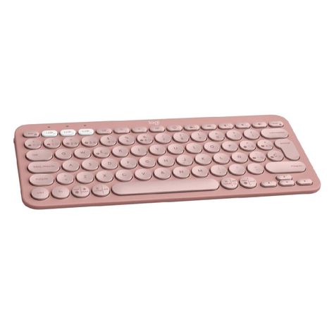 Teclado Logitech Pebble Keys 2 K380S Rosado Español-2