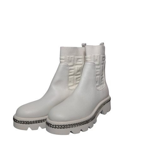 Botines Mujer Blancos Talla 8.5 Guess-0