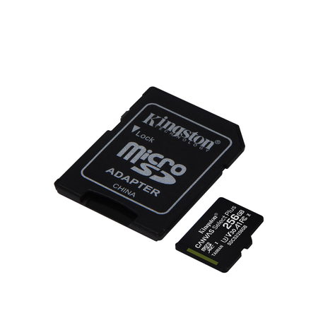 Tarjeta de Memoria MicroSD Kingston Canvas Select Plus 256gb-1