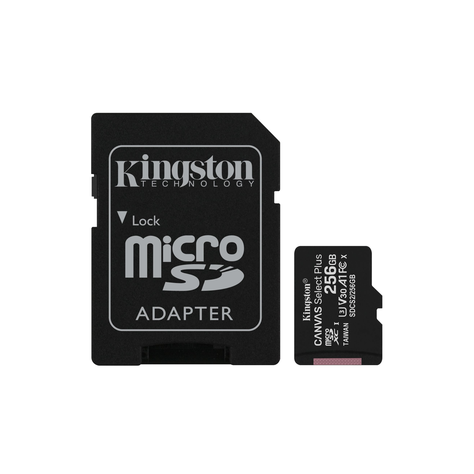 Tarjeta de Memoria MicroSD Kingston Canvas Select Plus 256gb-2