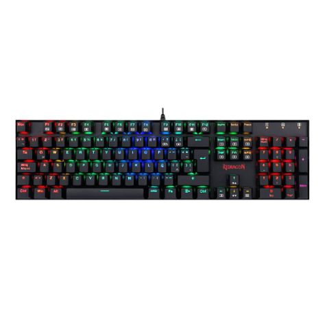 Teclado Gamer Redragon Mitra K551 RGB Switch Red-1