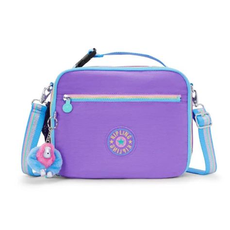 Bolso/Cartera Kipling Ermy Morado Rainbow-0