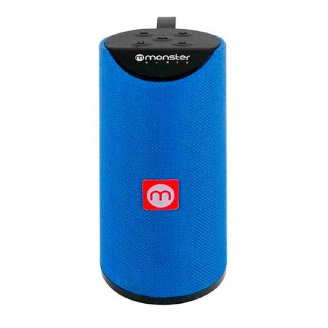 PARLANTE BLUTOOTH ANTI SALPICADURAS MONSTER AUDIO AZUL-0