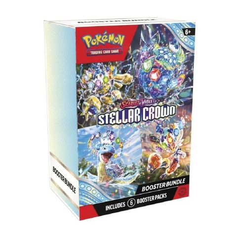 Scarlet and Violet - Stellar Crown - Booster Bundle - Ingles-0