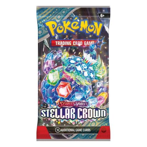 Scarlet and Violet - Stellar Crown - Booster Bundle - Ingles-1