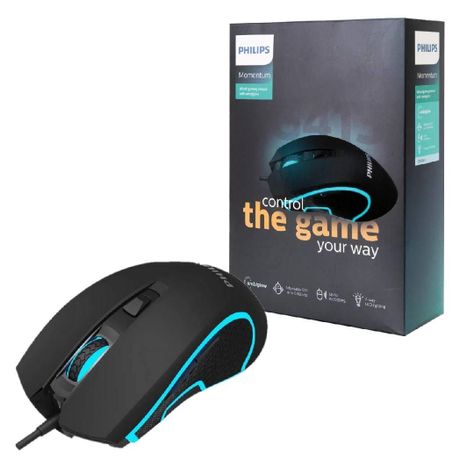 Mouse Gamer Philips 6 Botones G413 SPK9413-2